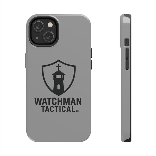Watchman Tactical Phone Case — Rugged Protective Case with Shield & Lighthouse Logo