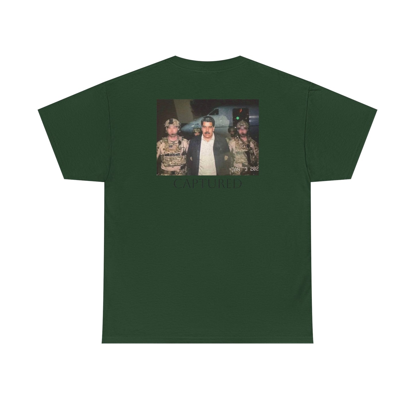 Graphic Tee — 'Captured' Photo Print Back