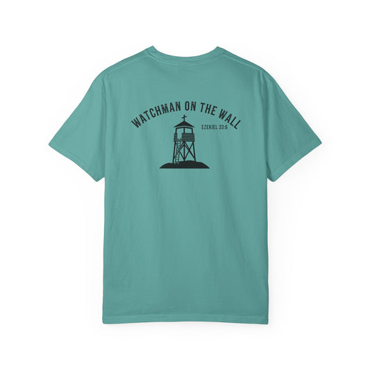 Watchman On The Wall T-Shirt — Minimal Coastal Graphic Tee