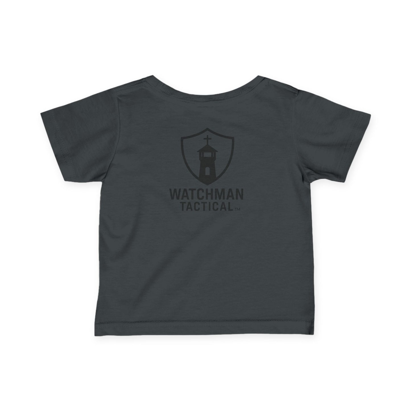 Infant Tee — "Pray Prepare Protect" Watchman Tactical Baby Shirt