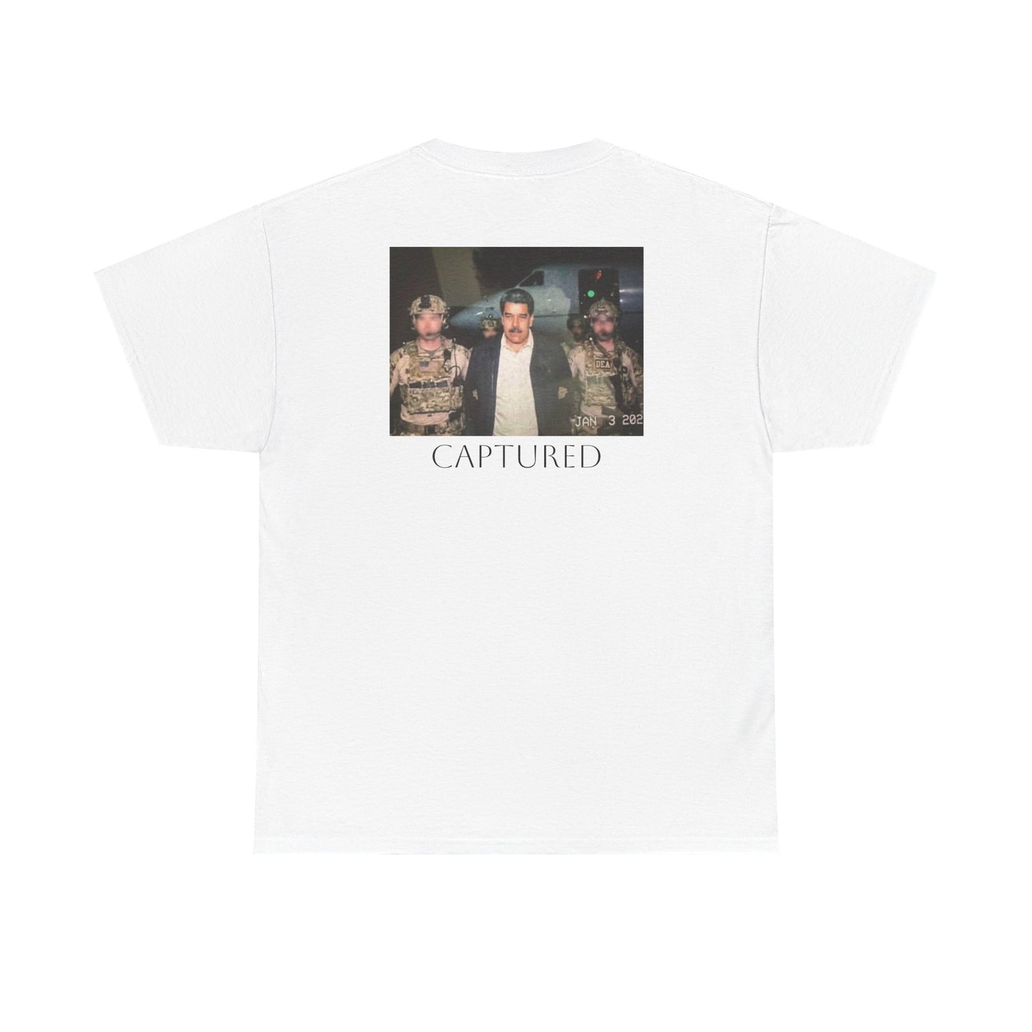 Graphic Tee — 'Captured' Photo Print Back