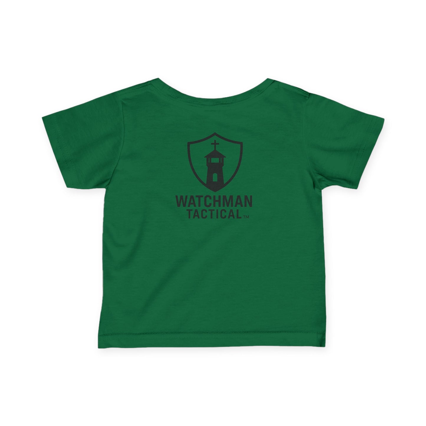 Infant Tee — "Pray Prepare Protect" Watchman Tactical Baby Shirt