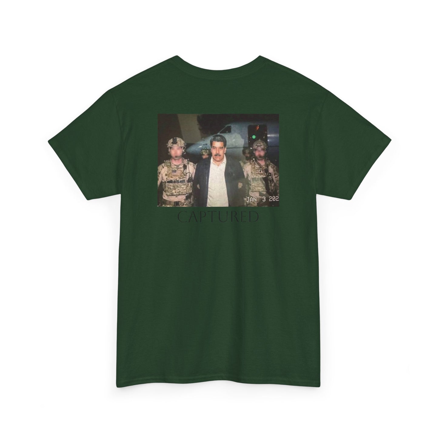 Graphic Tee — 'Captured' Photo Print Back