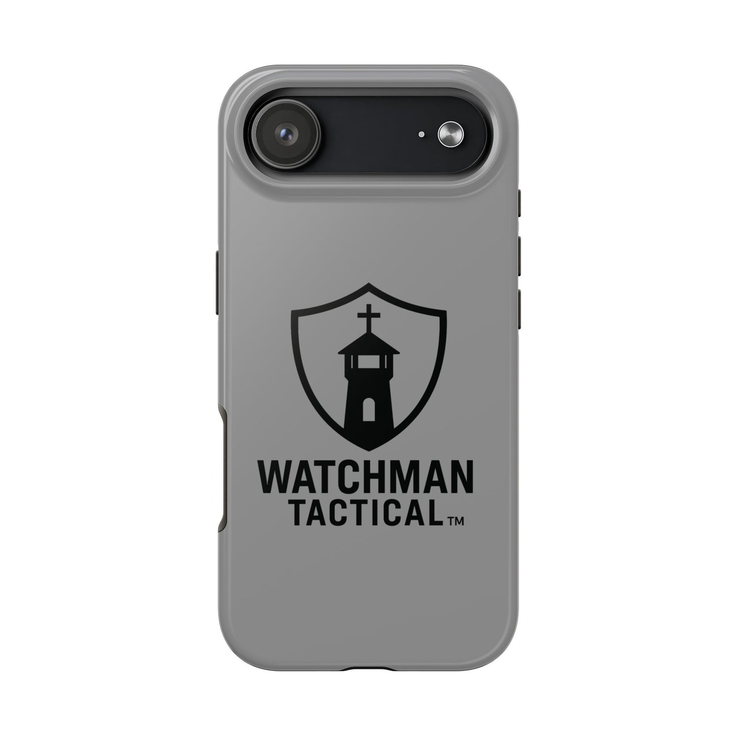 Watchman Tactical Phone Case — Rugged Protective Case with Shield & Lighthouse Logo