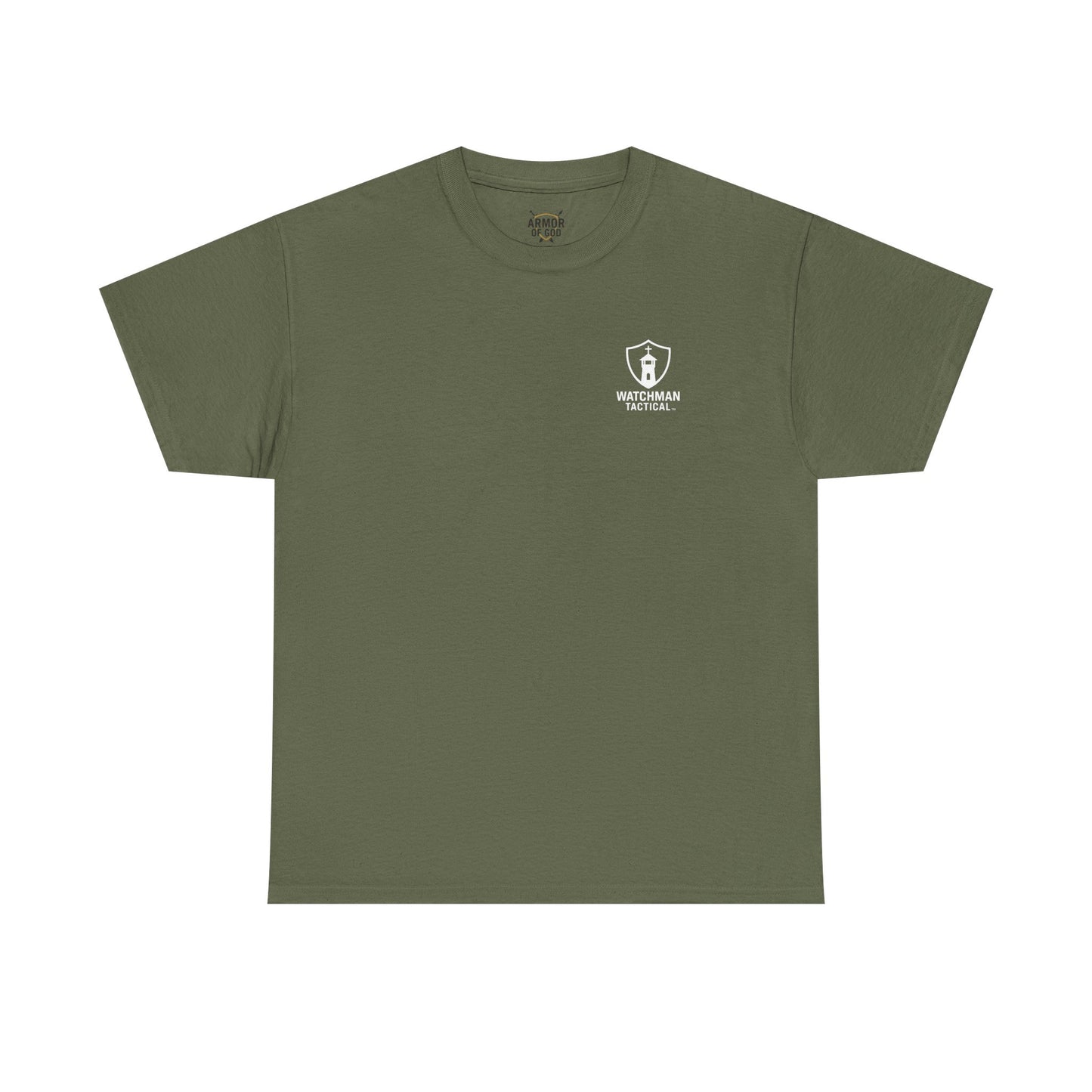 Watchman Tactical Tee — Faith Over Fear Graphic Shirt