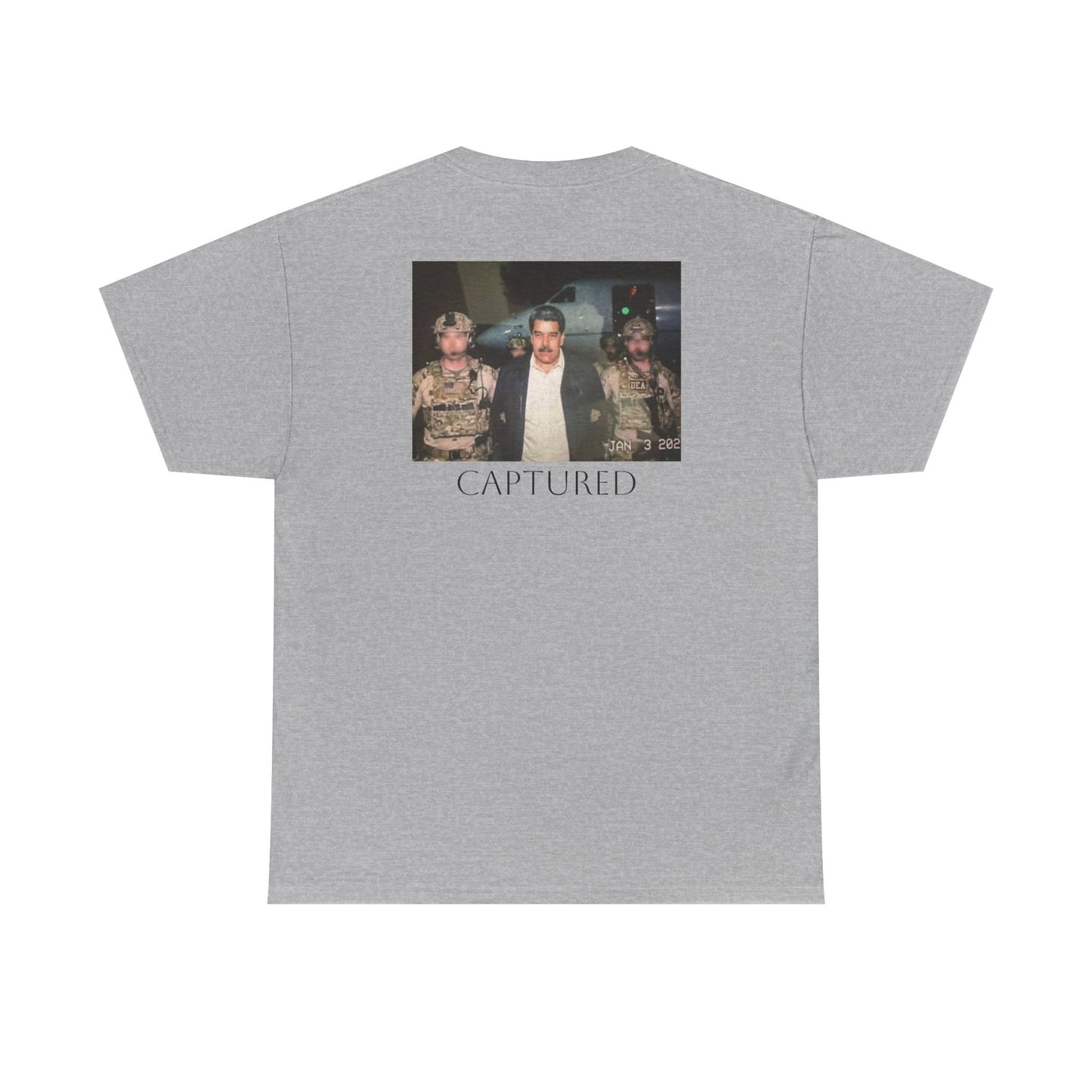 Graphic Tee — 'Captured' Photo Print Back