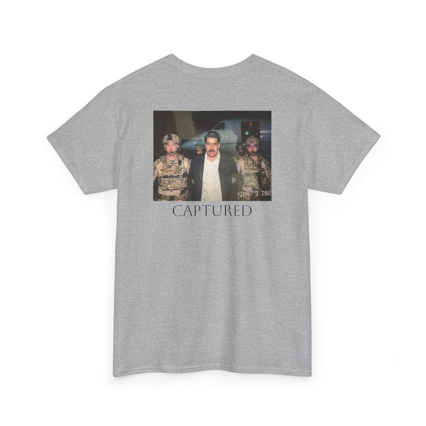 Graphic Tee — 'Captured' Photo Print Back