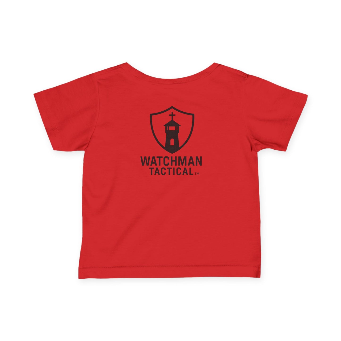 Infant Tee — "Pray Prepare Protect" Watchman Tactical Baby Shirt