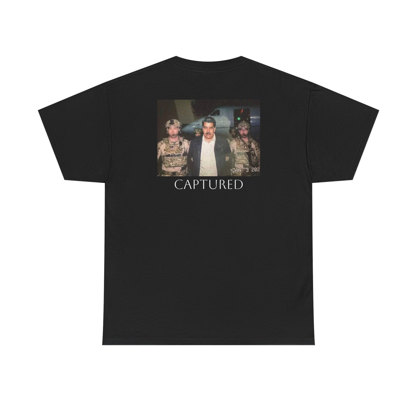 Graphic Tee — 'Captured' Photo Print Back