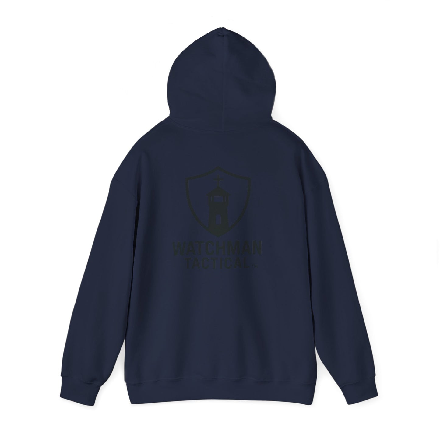 Watchman Tactical Hoodie — "Pray. Prepare. Protect." Tactical Hooded Sweatshirt