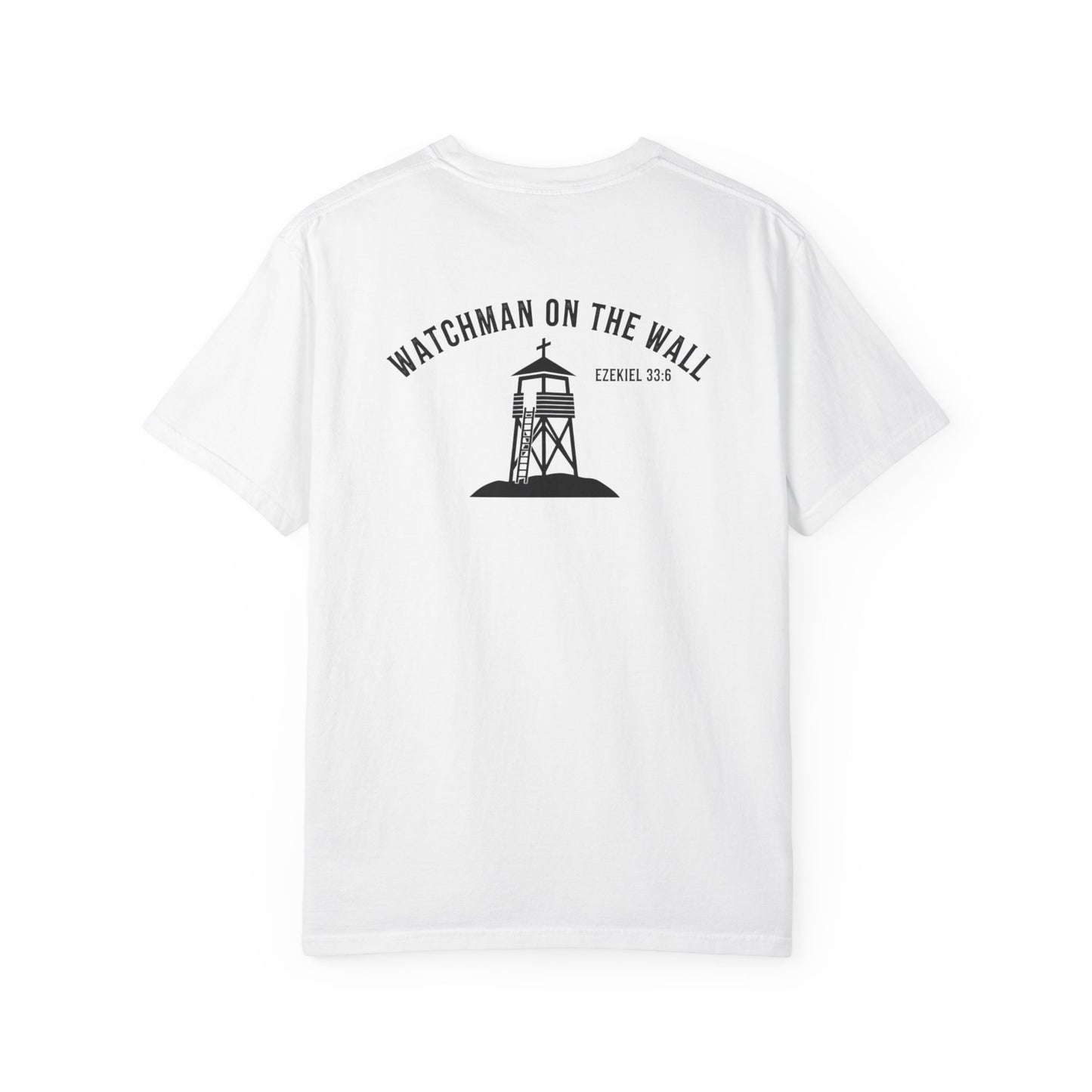 Watchman On The Wall T-Shirt — Minimal Coastal Graphic Tee