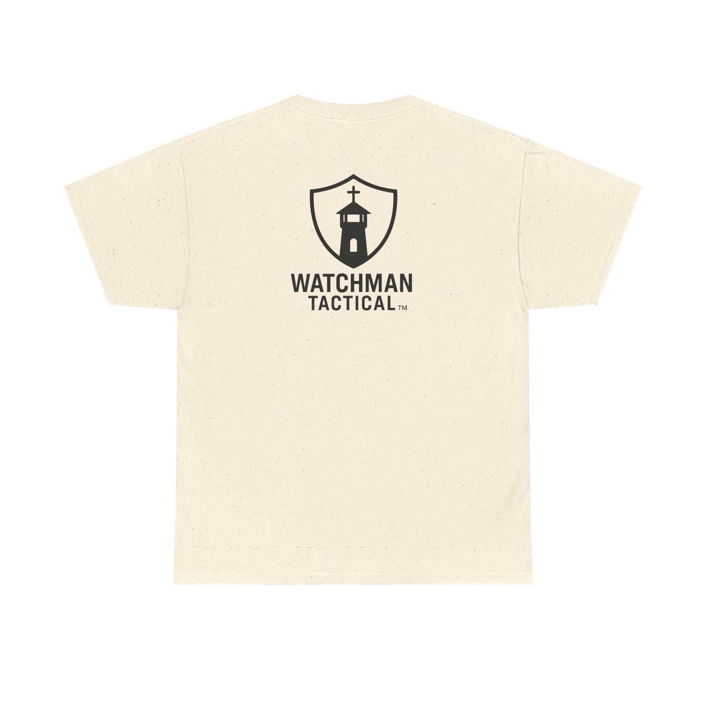 Watchman Tactical Tee — Faith Shield Logo Short-Sleeve Shirt