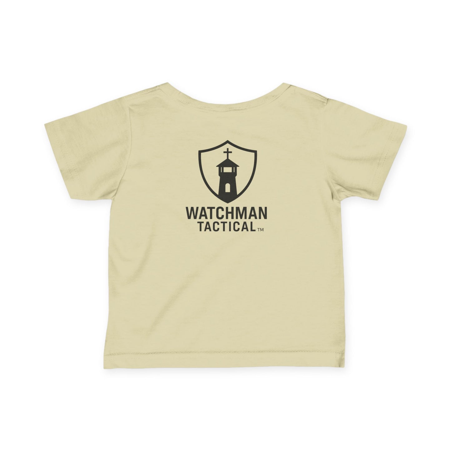Infant Tee — "Pray Prepare Protect" Watchman Tactical Baby Shirt