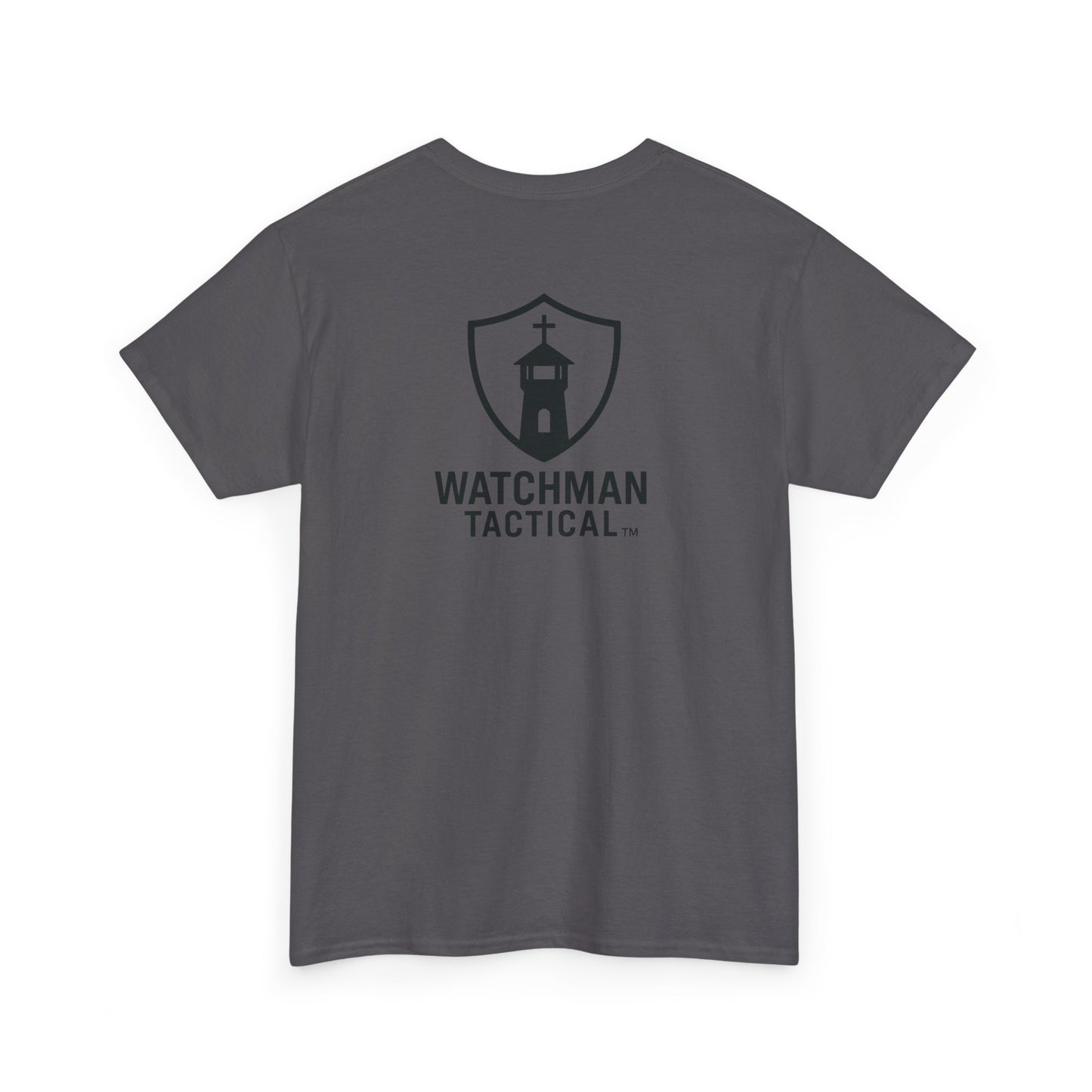 Watchman Tactical Tee — Faith Shield Logo Short-Sleeve Shirt