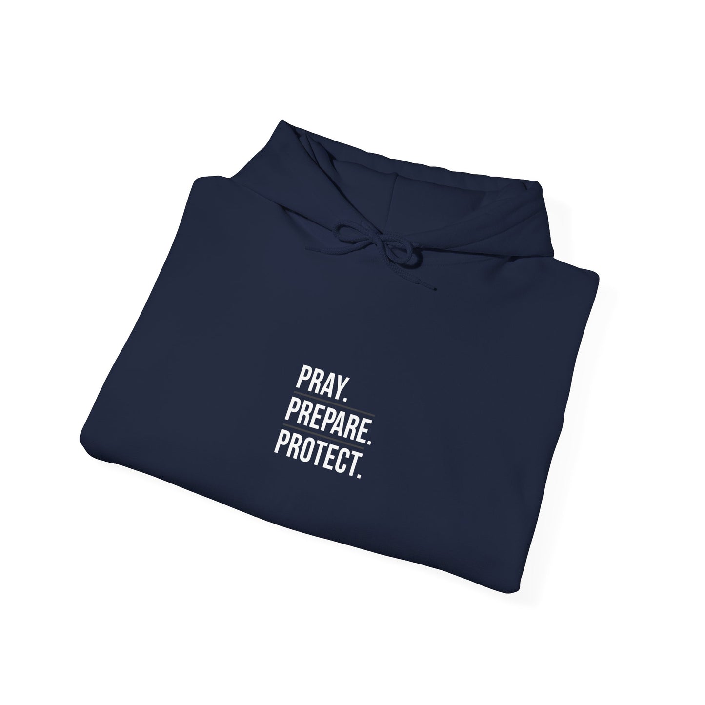 Watchman Tactical Hoodie — "Pray. Prepare. Protect." Tactical Hooded Sweatshirt