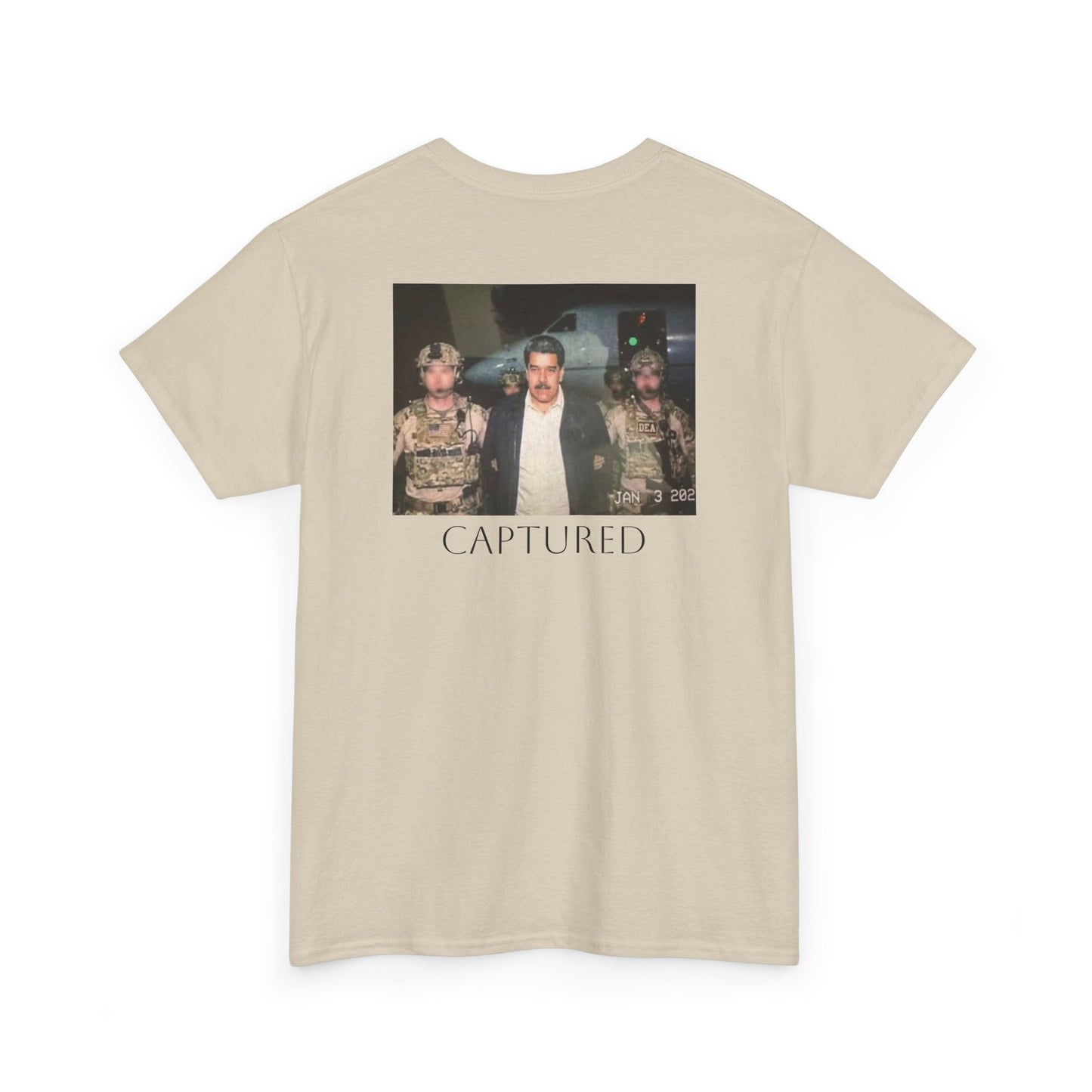 Graphic Tee — 'Captured' Photo Print Back