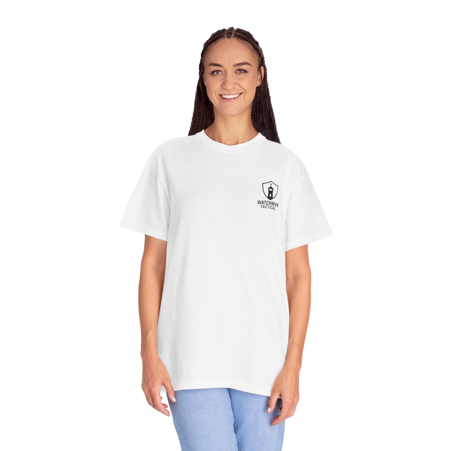 Watchman On The Wall T-Shirt — Minimal Coastal Graphic Tee