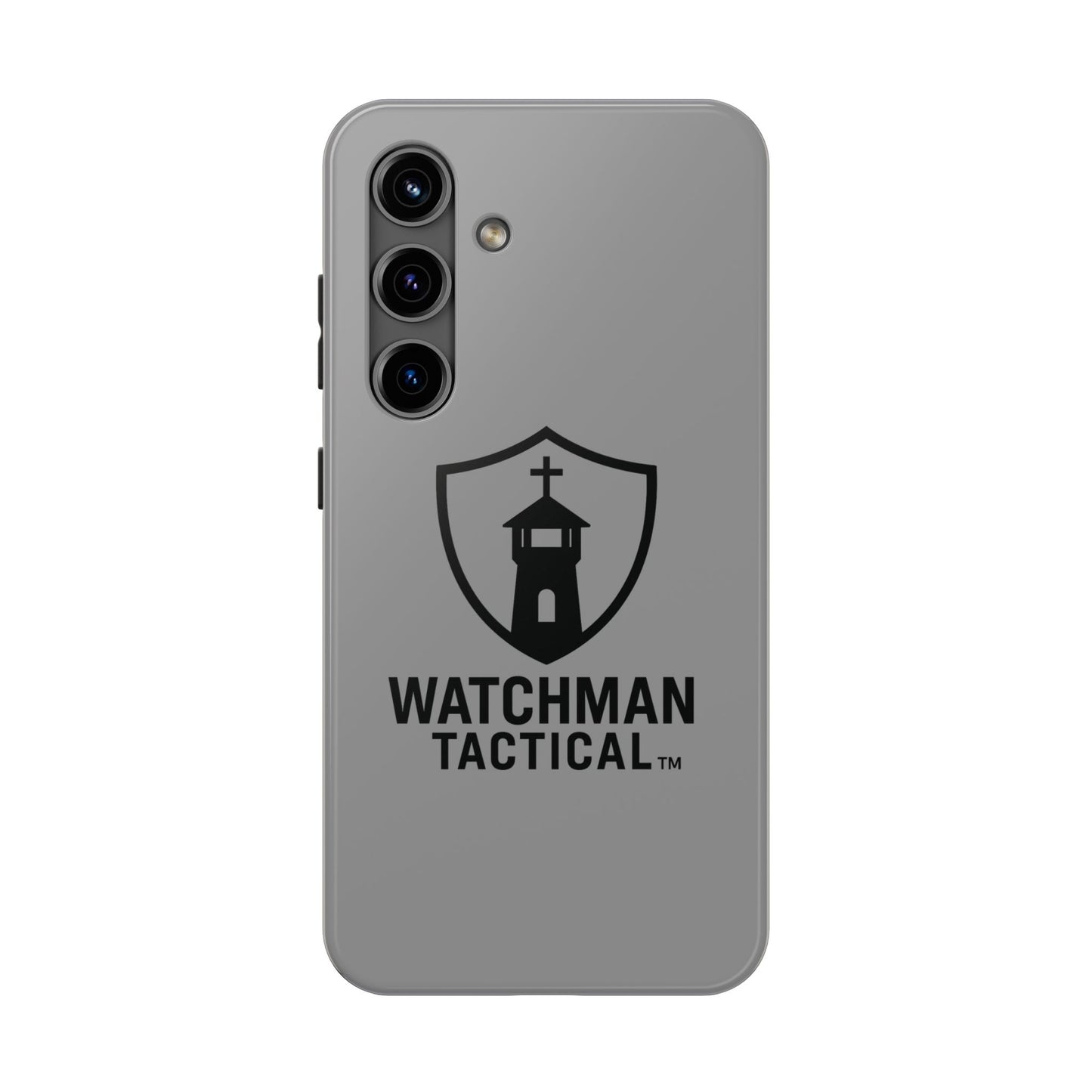 Watchman Tactical Phone Case — Rugged Protective Case with Shield & Lighthouse Logo