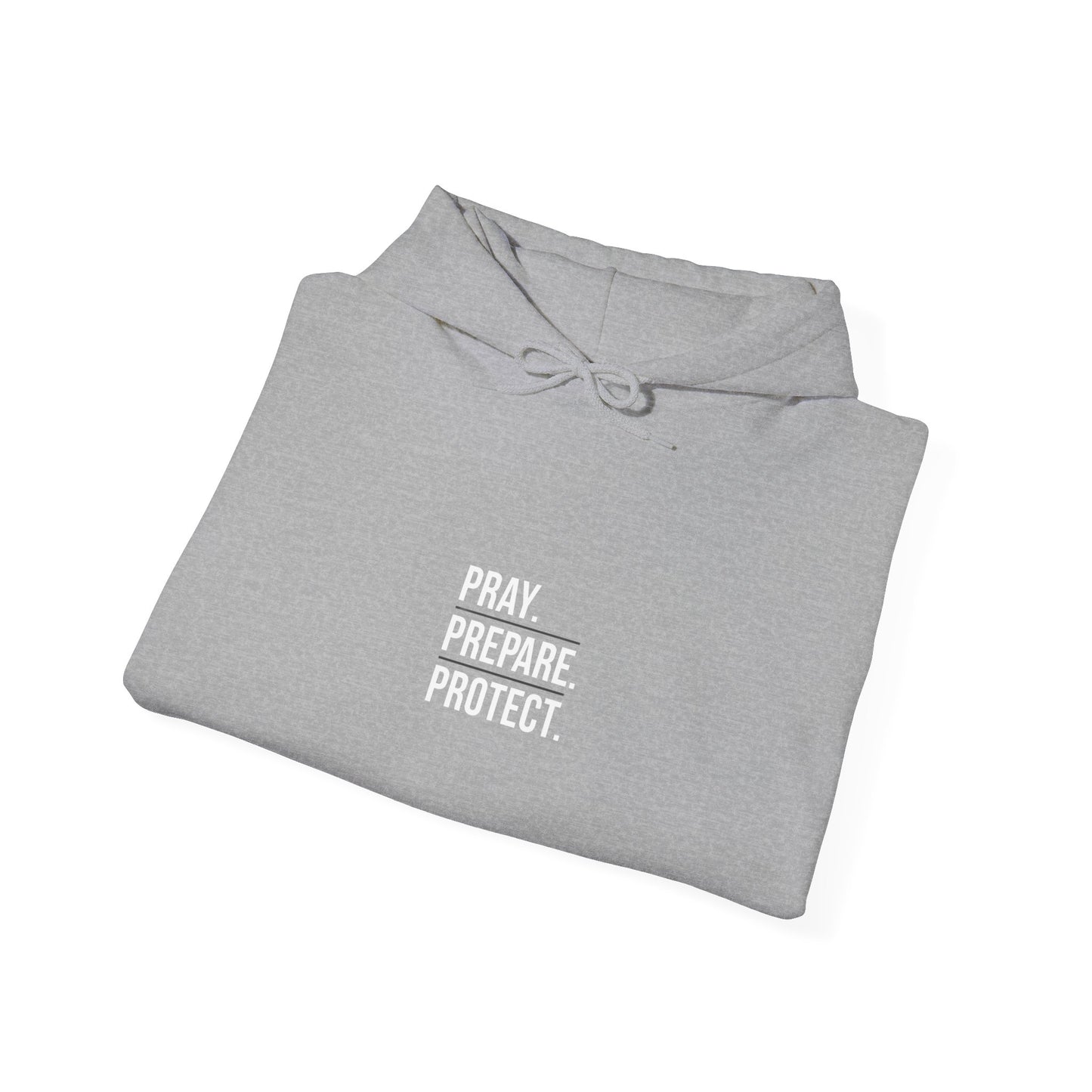 Watchman Tactical Hoodie — "Pray. Prepare. Protect." Tactical Hooded Sweatshirt
