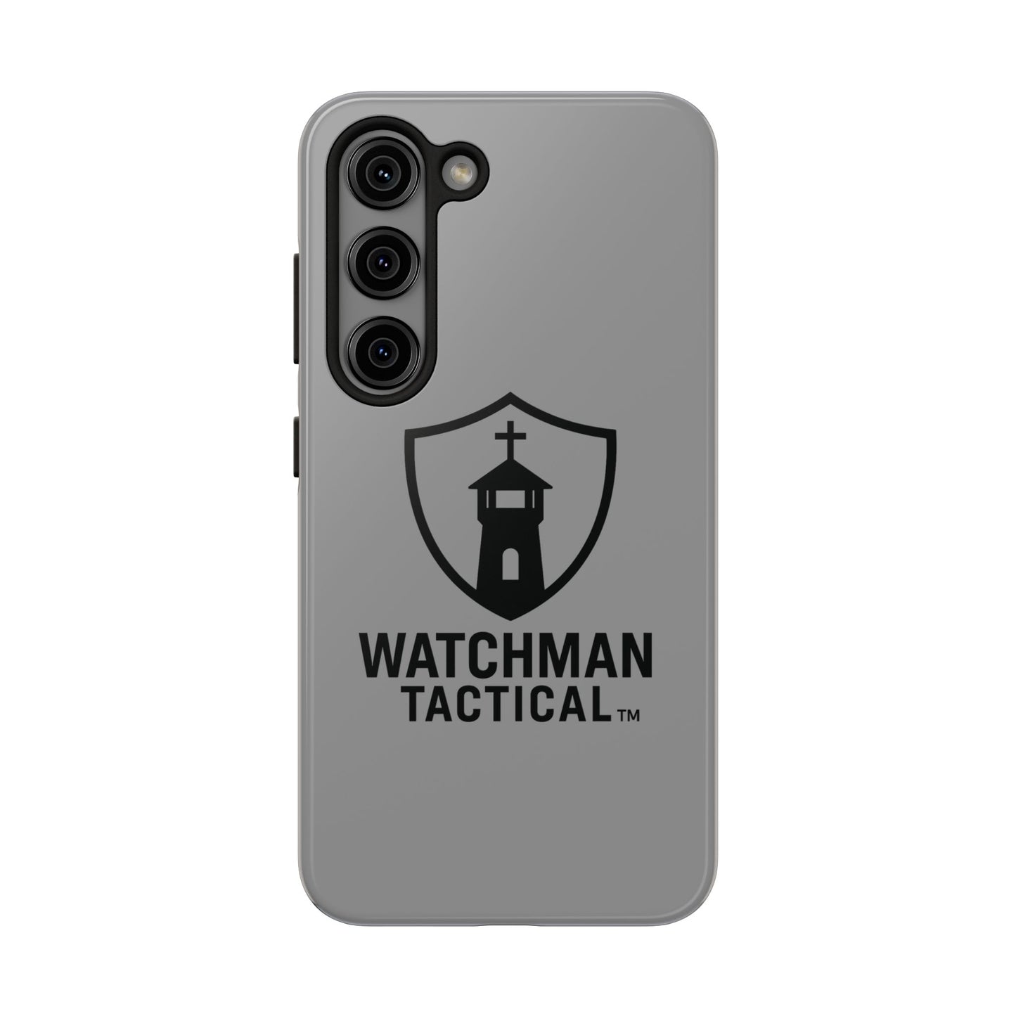 Watchman Tactical Phone Case — Rugged Protective Case with Shield & Lighthouse Logo
