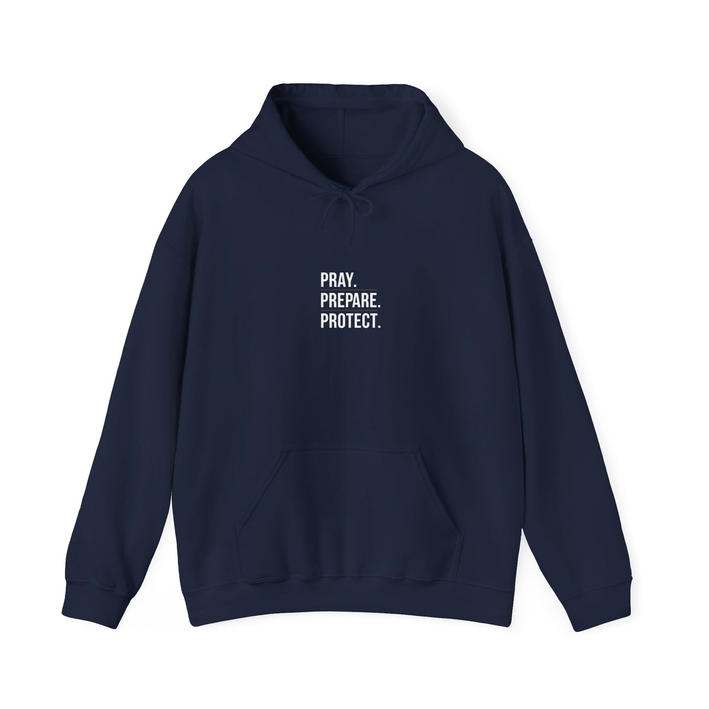 Watchman Tactical Hoodie — "Pray. Prepare. Protect." Tactical Hooded Sweatshirt