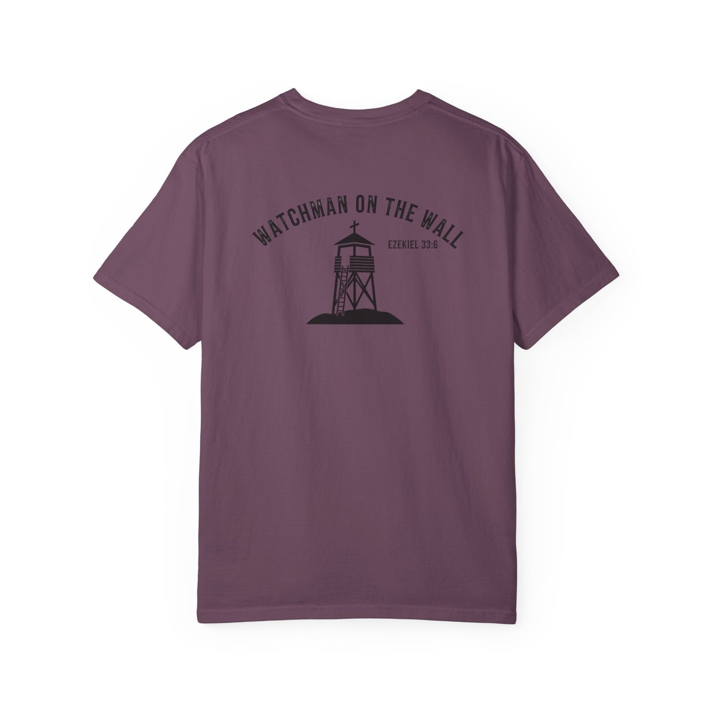 Watchman On The Wall T-Shirt — Minimal Coastal Graphic Tee