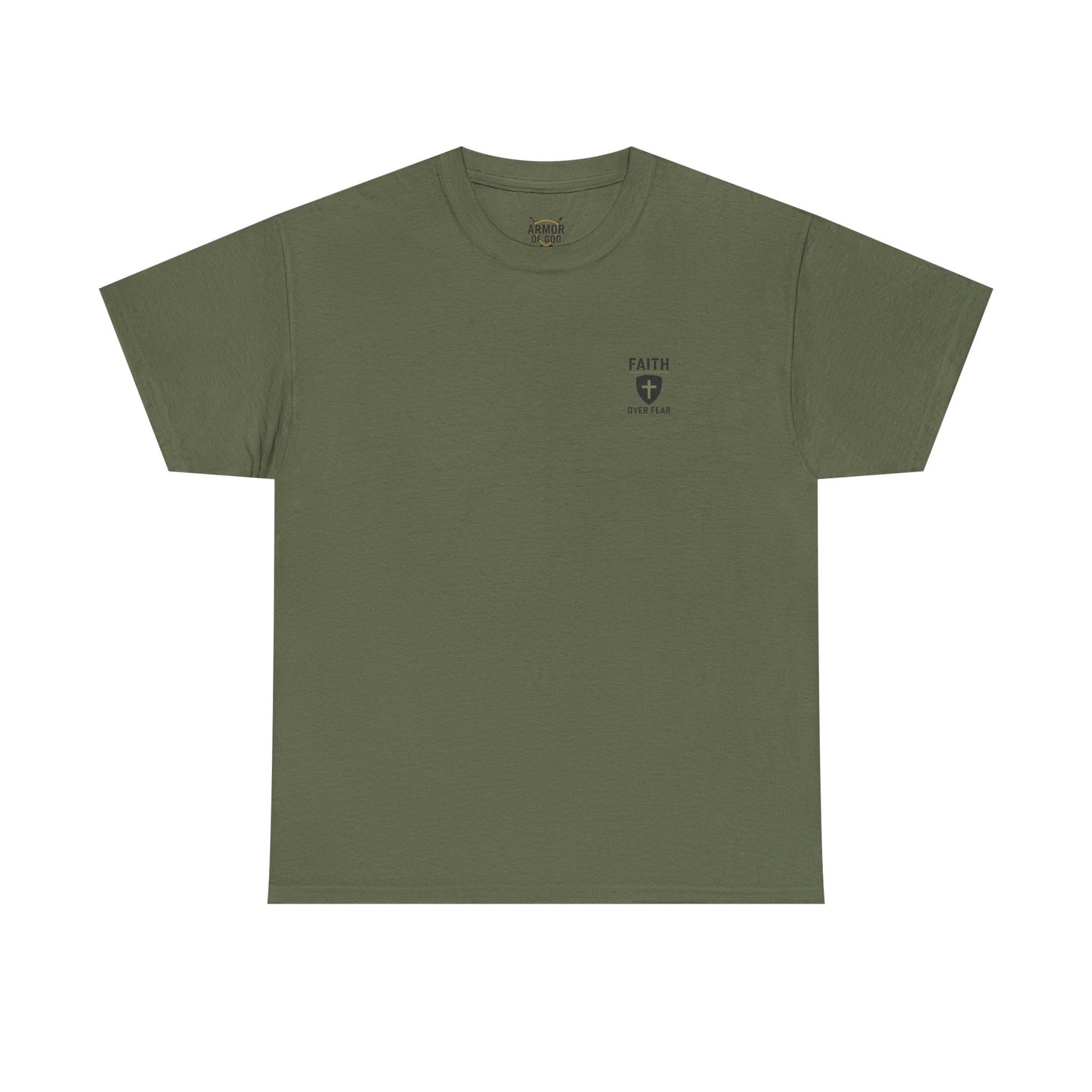 Watchman Tactical Tee — Faith Shield Logo Short-Sleeve Shirt