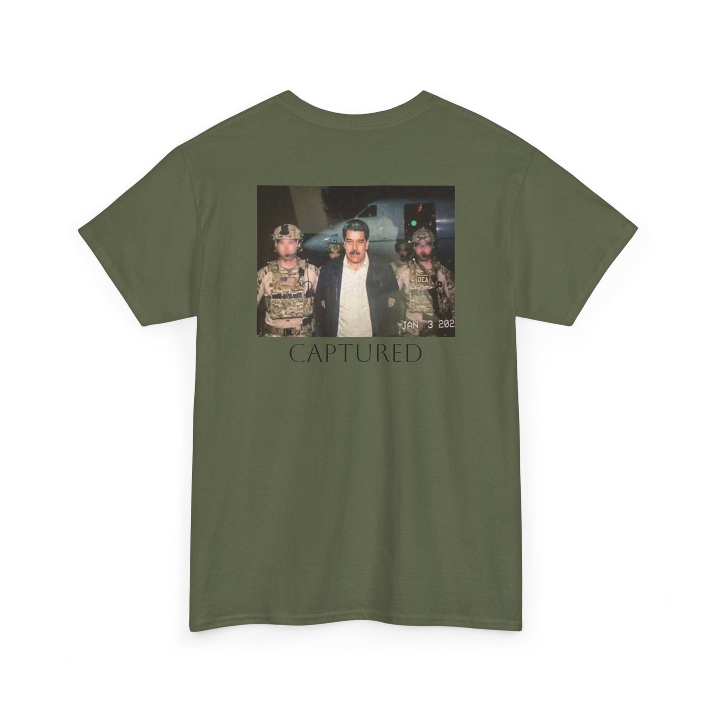 Graphic Tee — 'Captured' Photo Print Back