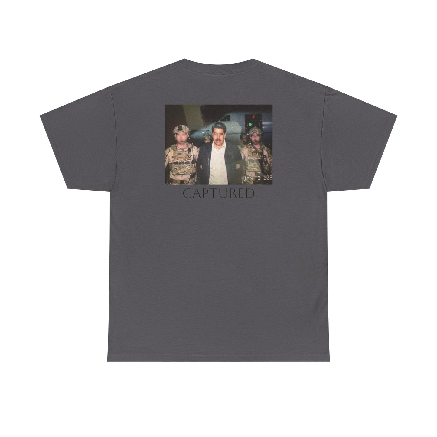 Graphic Tee — 'Captured' Photo Print Back