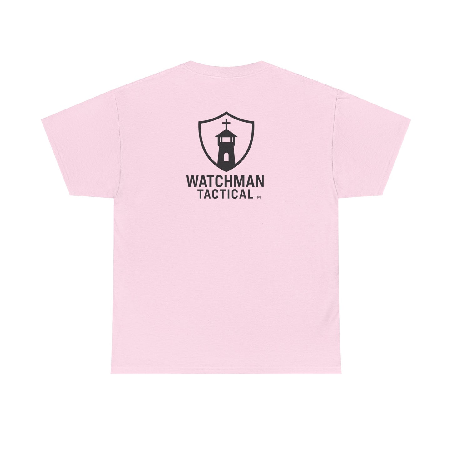 Watchman Tactical Tee — Faith Shield Logo Short-Sleeve Shirt