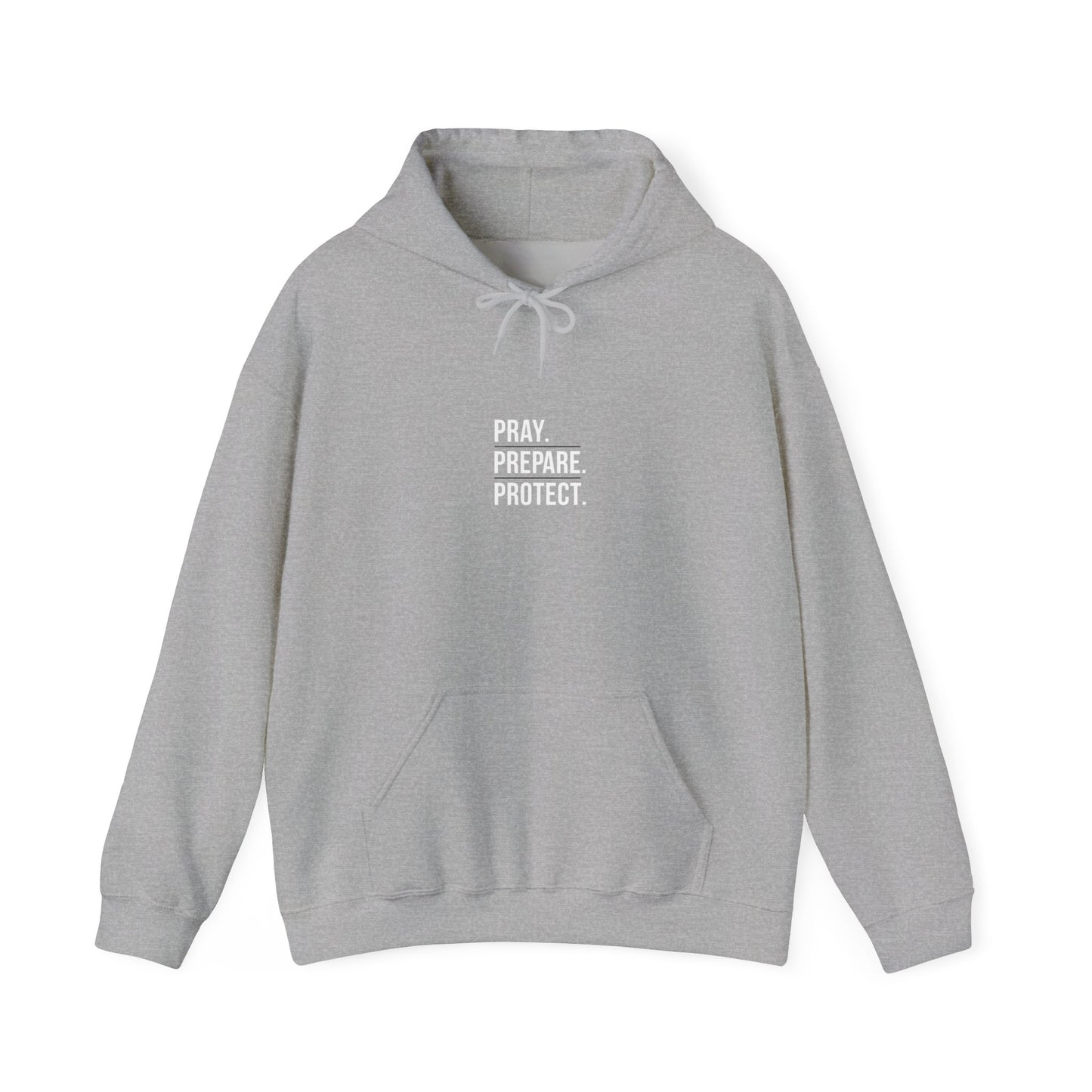 Watchman Tactical Hoodie — "Pray. Prepare. Protect." Tactical Hooded Sweatshirt