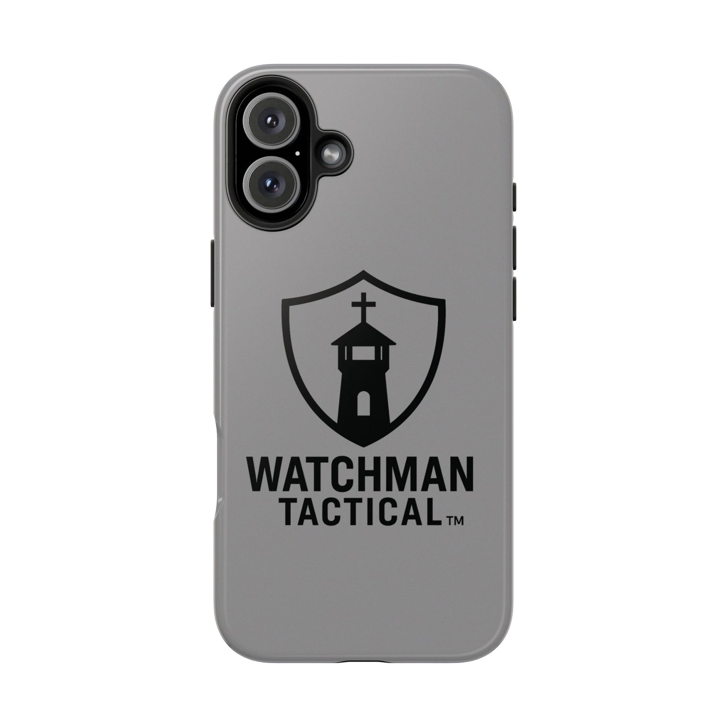 Watchman Tactical Phone Case — Rugged Protective Case with Shield & Lighthouse Logo
