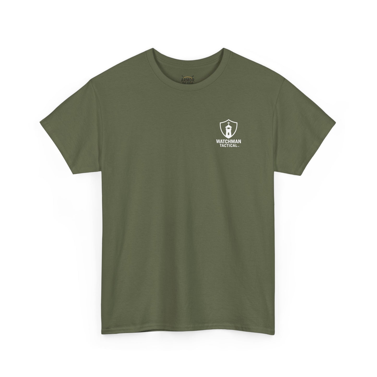 Watchman Tactical Tee — Faith Over Fear Graphic Shirt
