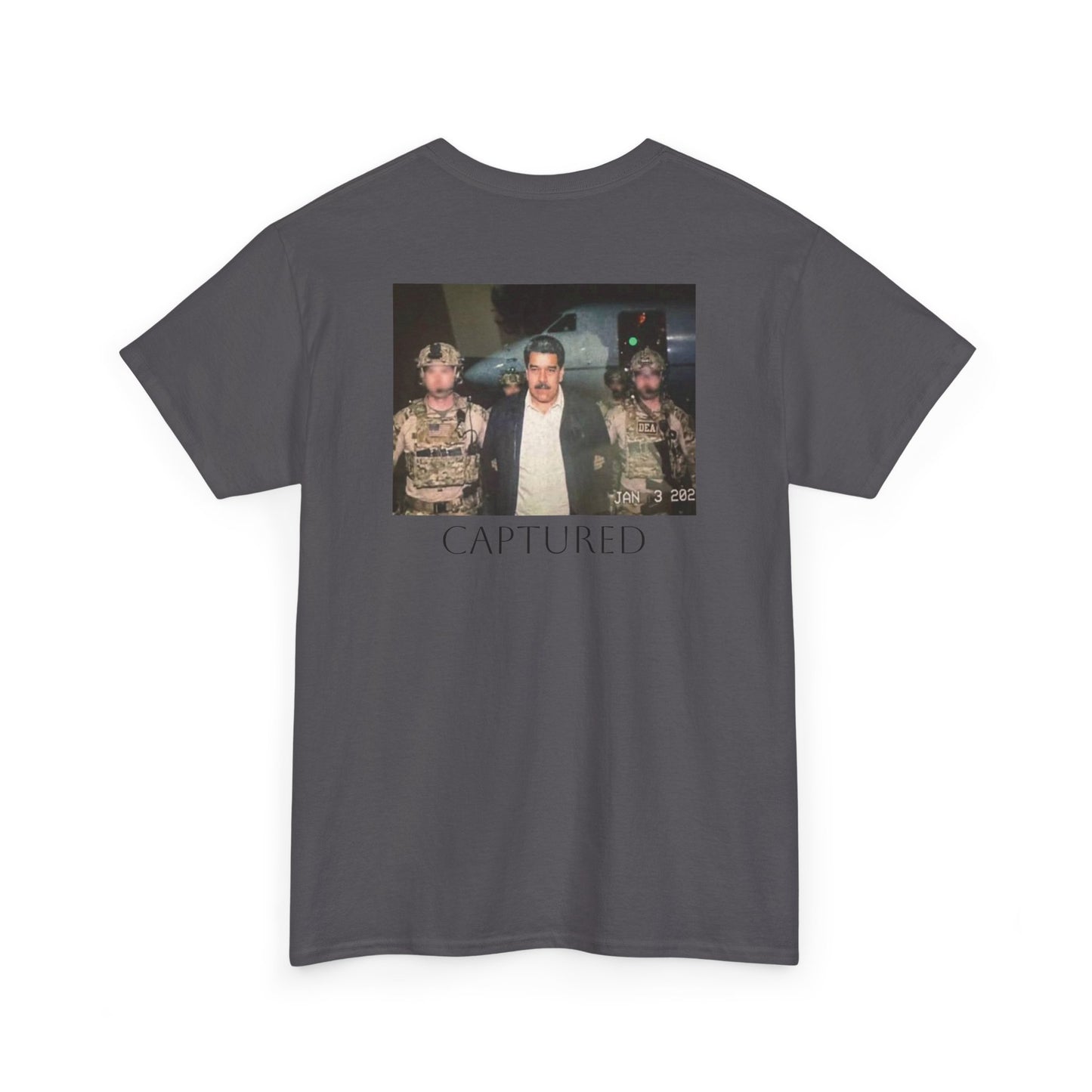Graphic Tee — 'Captured' Photo Print Back