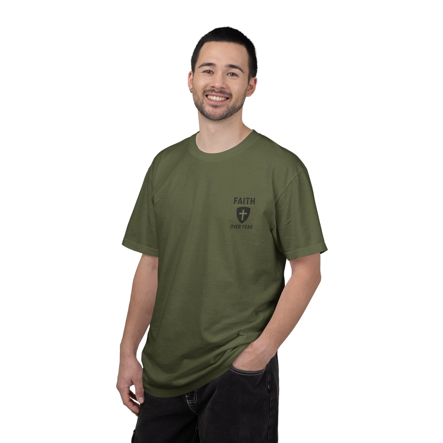 Faith Over Fear Watchman Tactical T-Shirt
