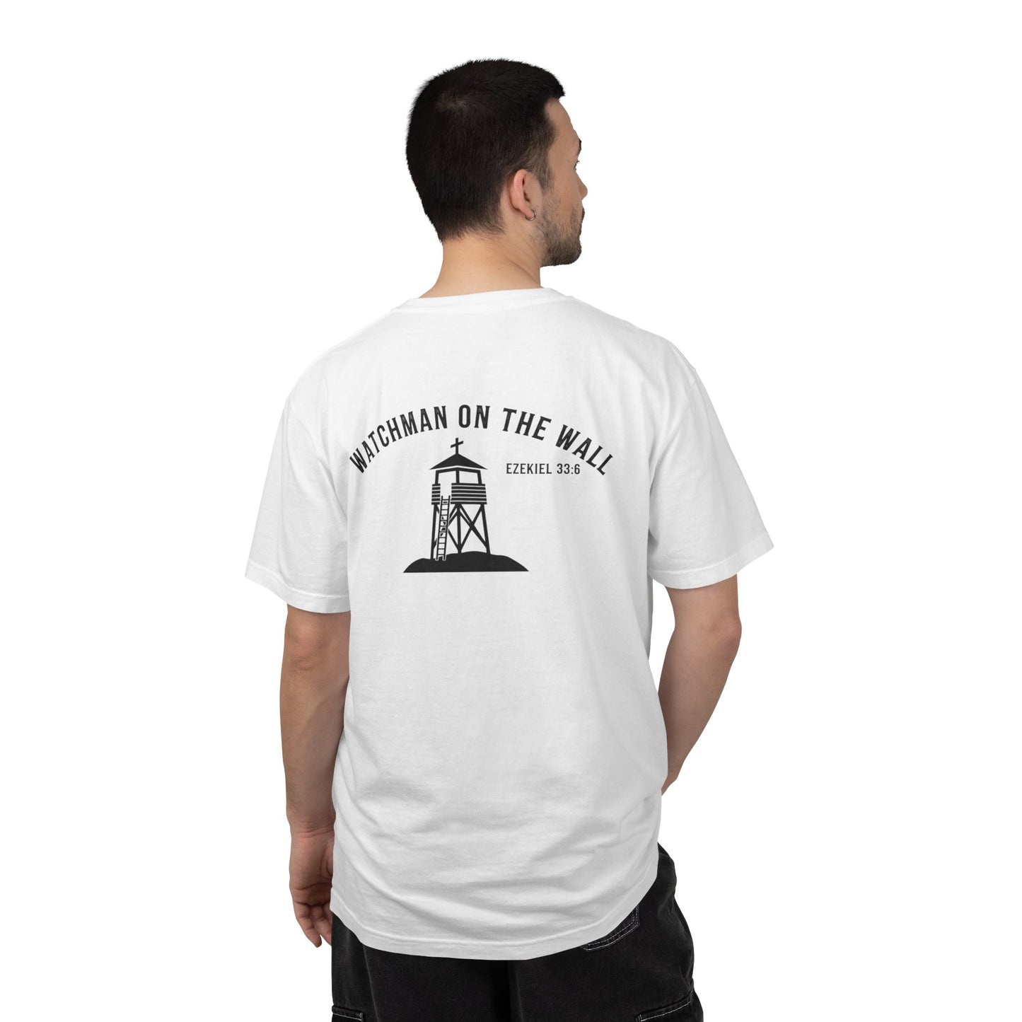 Watchman On The Wall T-Shirt — Minimal Coastal Graphic Tee