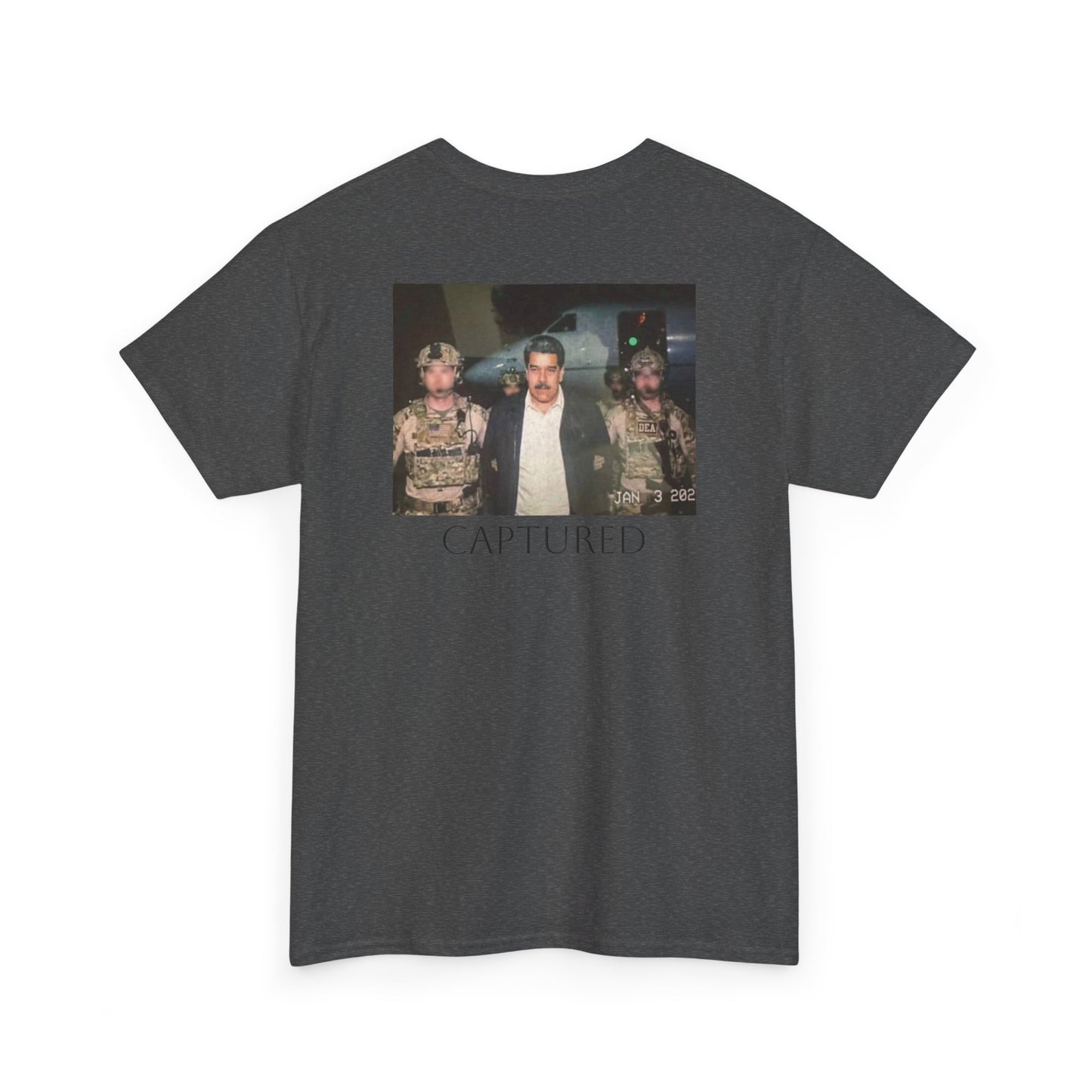 Graphic Tee — 'Captured' Photo Print Back