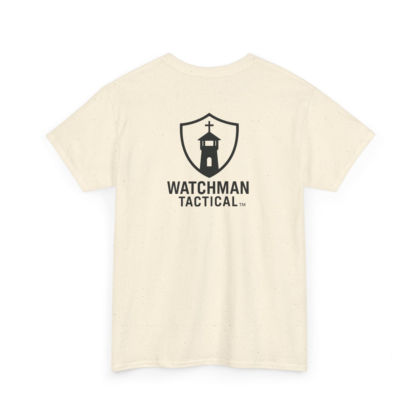 Watchman Tactical Tee — Faith Shield Logo Short-Sleeve Shirt