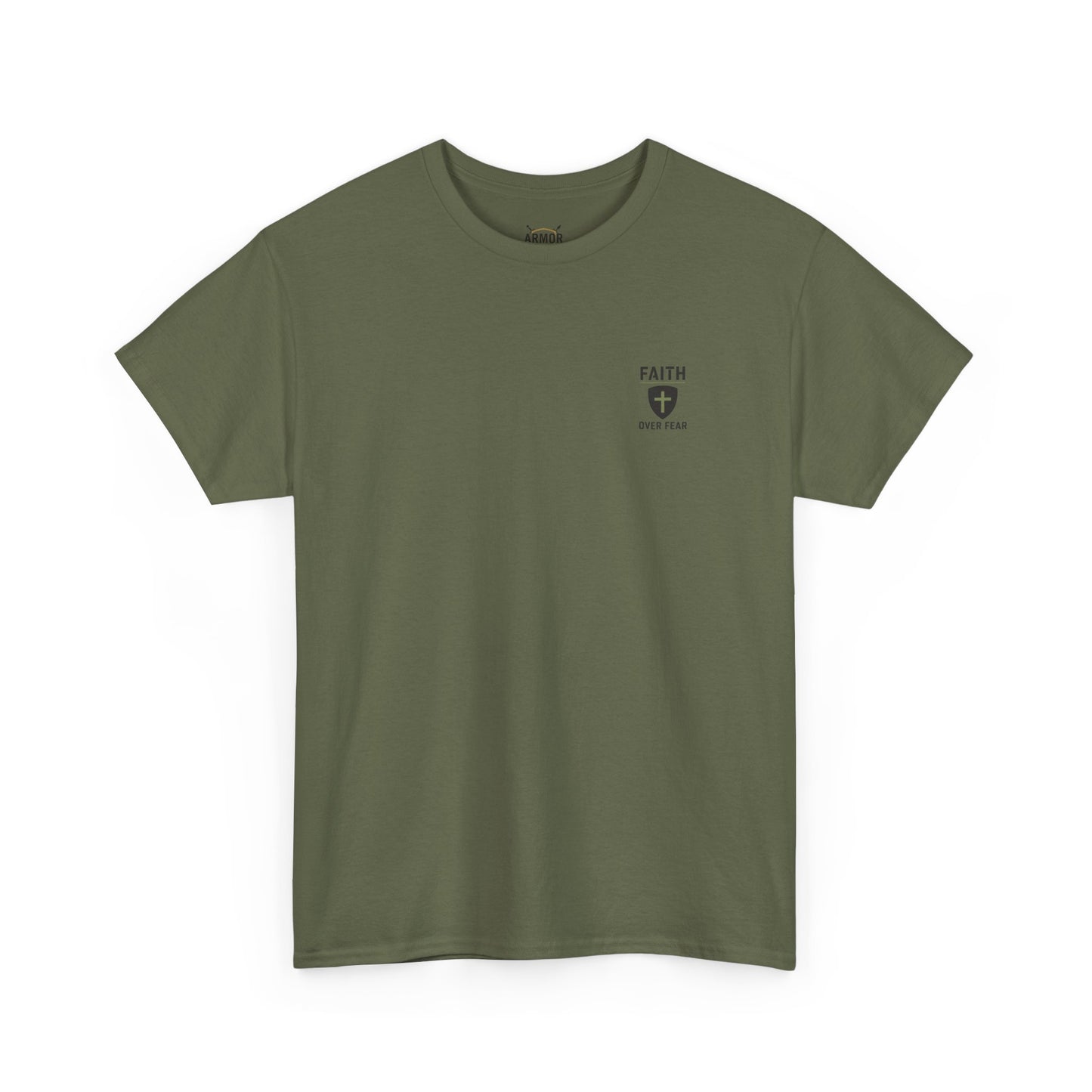 Watchman Tactical Tee — Faith Shield Logo Short-Sleeve Shirt