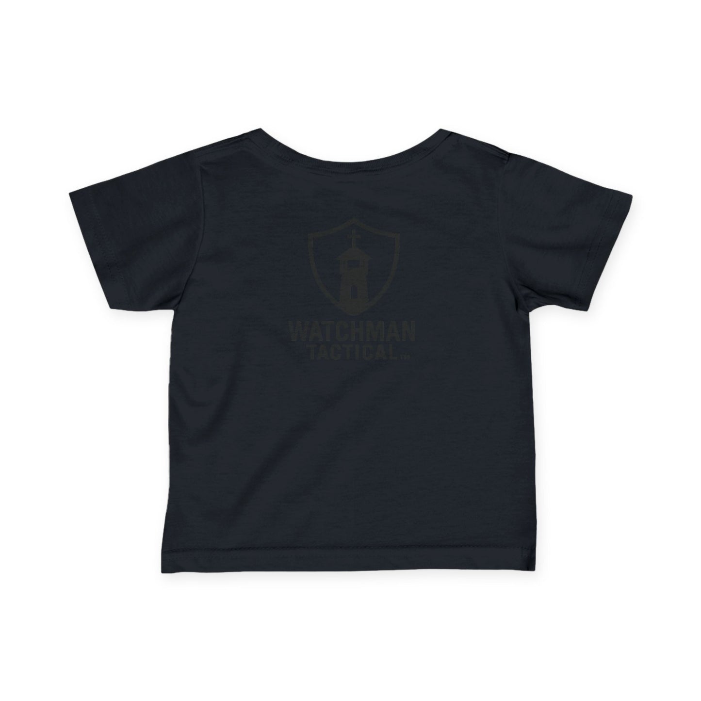 Infant Tee — "Pray Prepare Protect" Watchman Tactical Baby Shirt