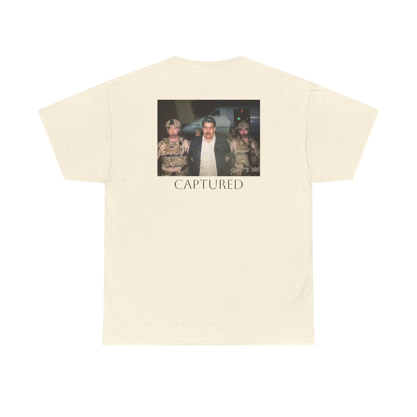 Graphic Tee — 'Captured' Photo Print Back