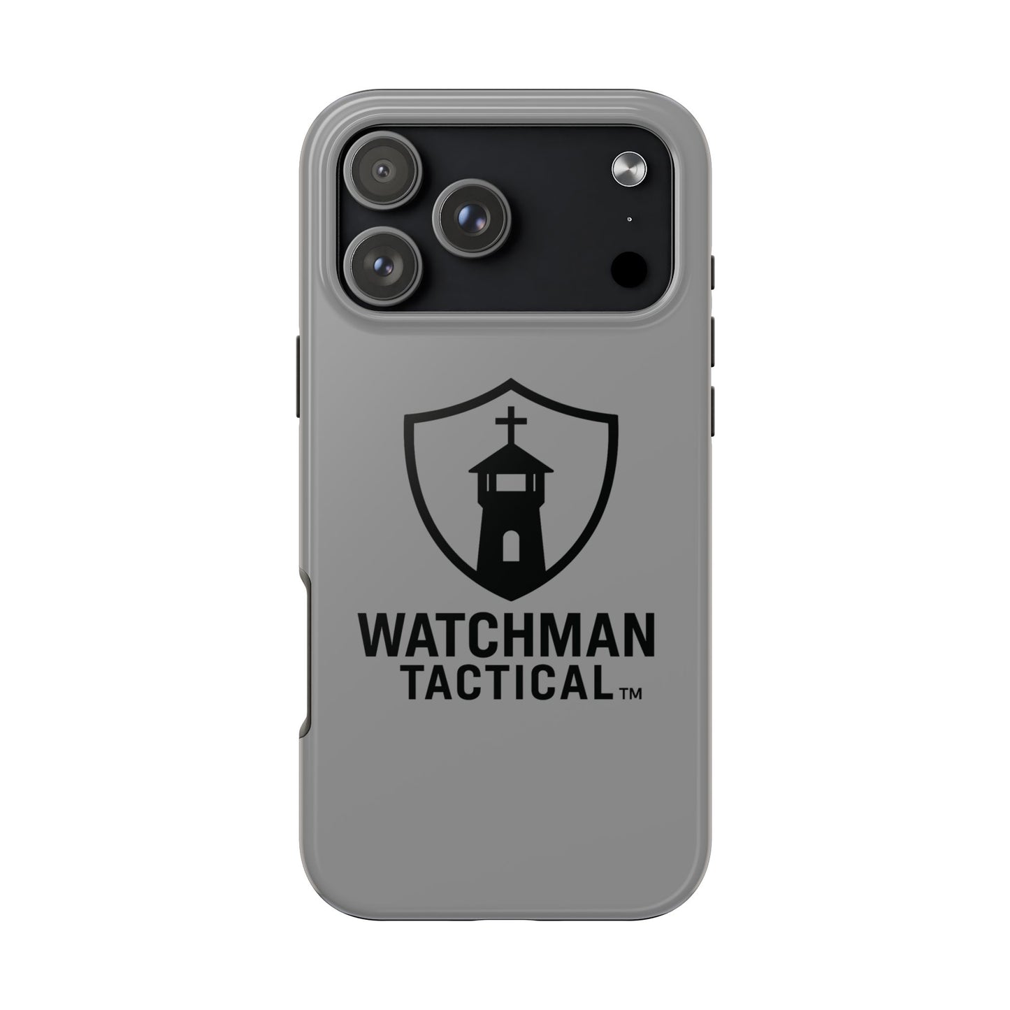 Watchman Tactical Phone Case — Rugged Protective Case with Shield & Lighthouse Logo