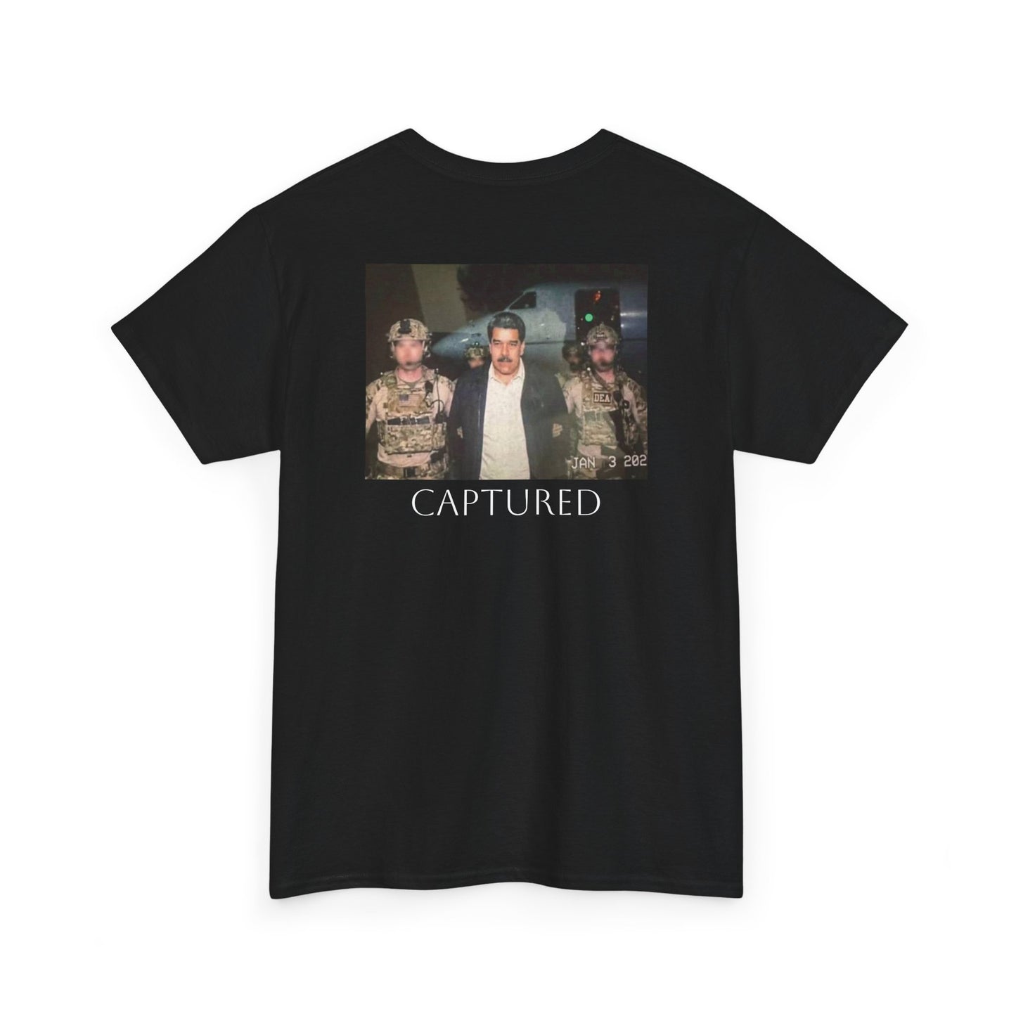 Graphic Tee — 'Captured' Photo Print Back