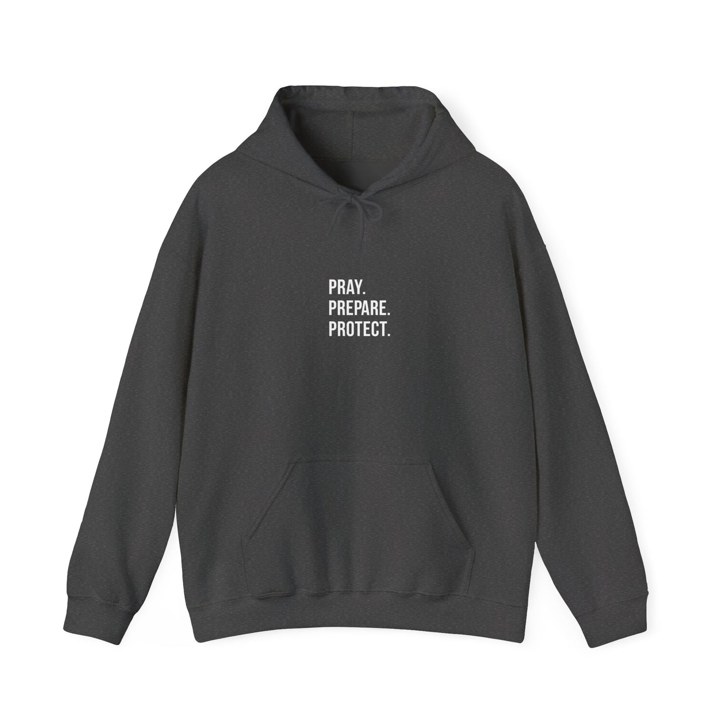 Watchman Tactical Hoodie — "Pray. Prepare. Protect." Tactical Hooded Sweatshirt