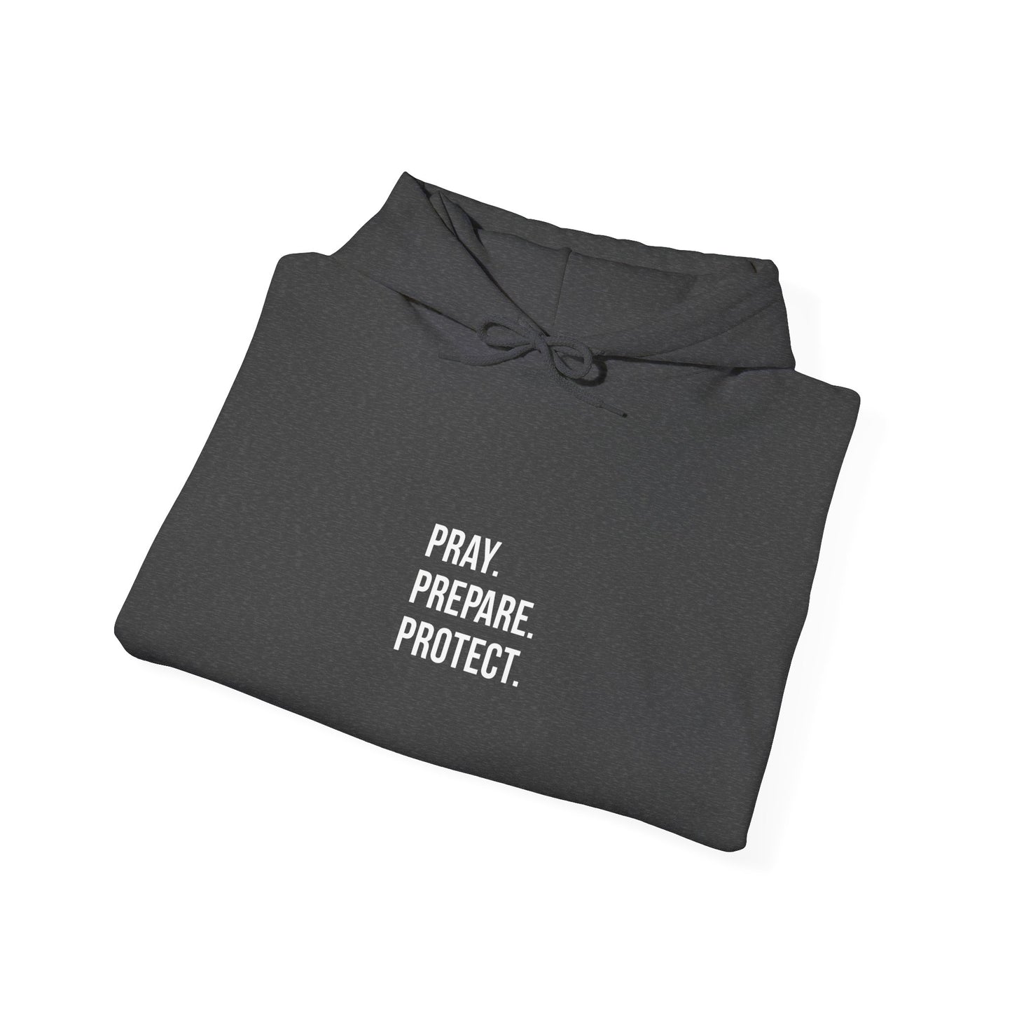 Watchman Tactical Hoodie — "Pray. Prepare. Protect." Tactical Hooded Sweatshirt