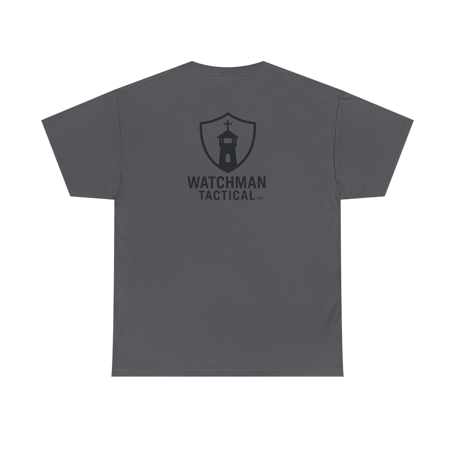 Watchman Tactical Tee — Faith Shield Logo Short-Sleeve Shirt