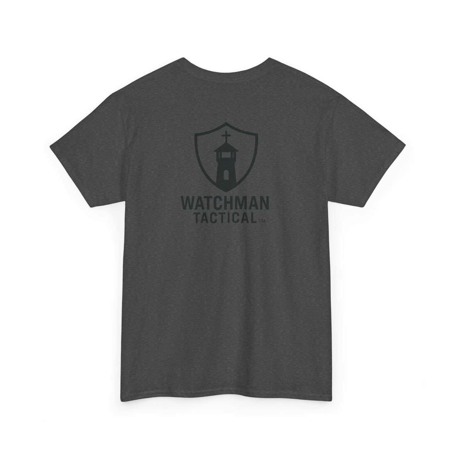 Watchman Tactical Tee — Faith Shield Logo Short-Sleeve Shirt
