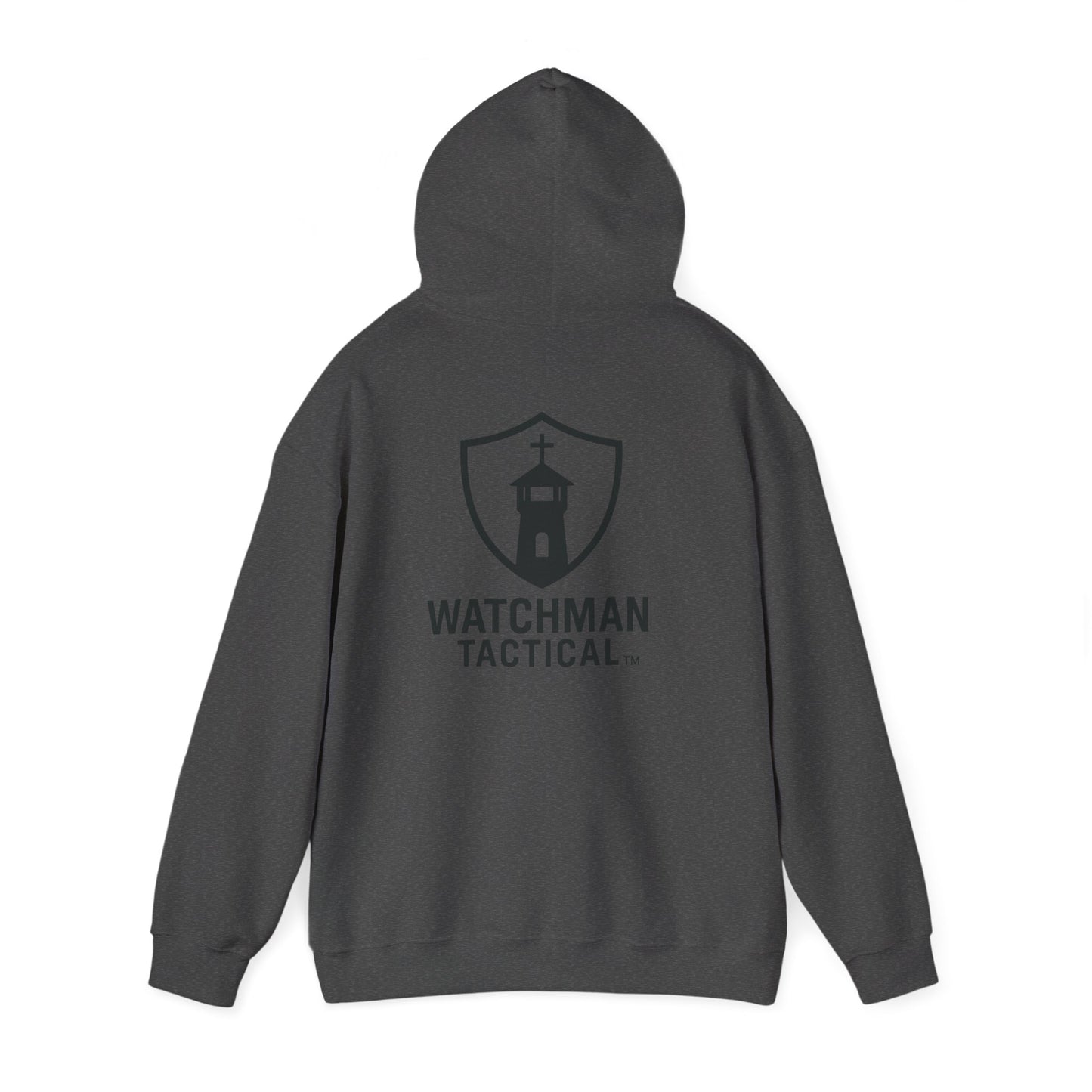 Watchman Tactical Hoodie — "Pray. Prepare. Protect." Tactical Hooded Sweatshirt