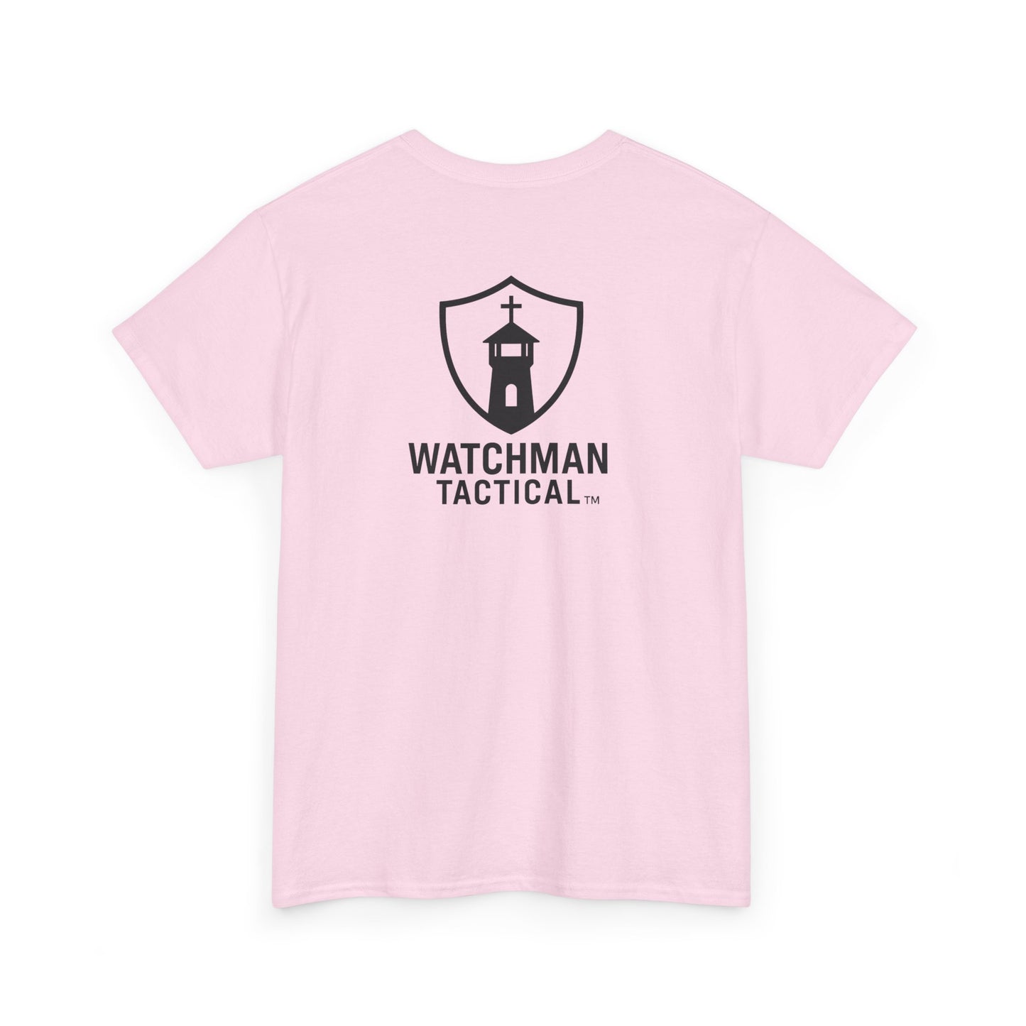Watchman Tactical Tee — Faith Shield Logo Short-Sleeve Shirt