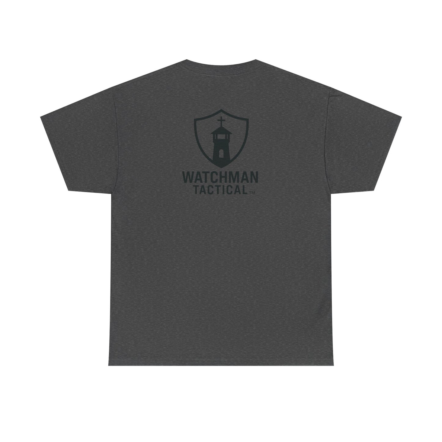 Watchman Tactical Tee — Faith Shield Logo Short-Sleeve Shirt